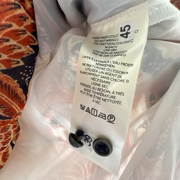 PILCRO ANTHROPOLOGIE New Tavi Floral Small Long Sleeve Blouse - Picture 6 of 11